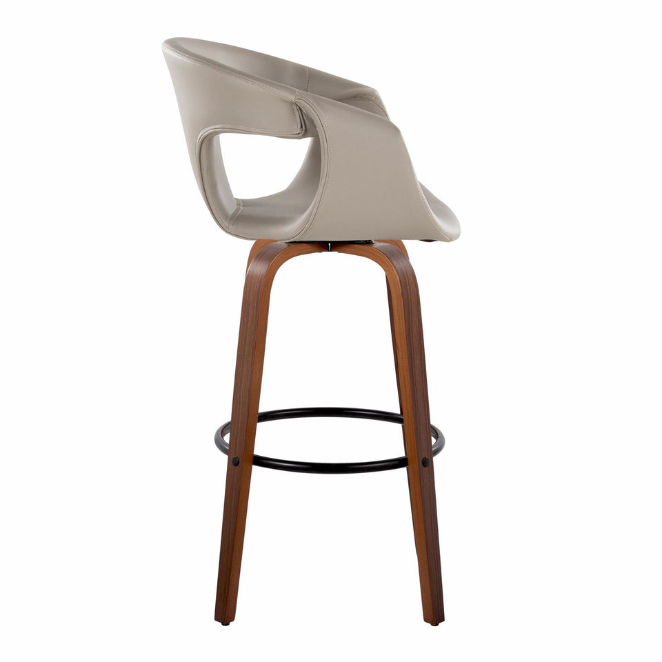 Curva 30" Fixed-Height Barstool - Set of 2