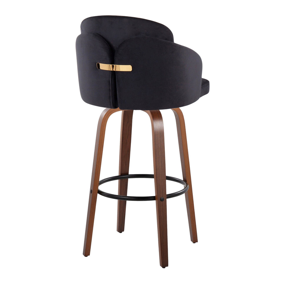 Dahlia 30" Fixed-Height Barstool - Set of 2