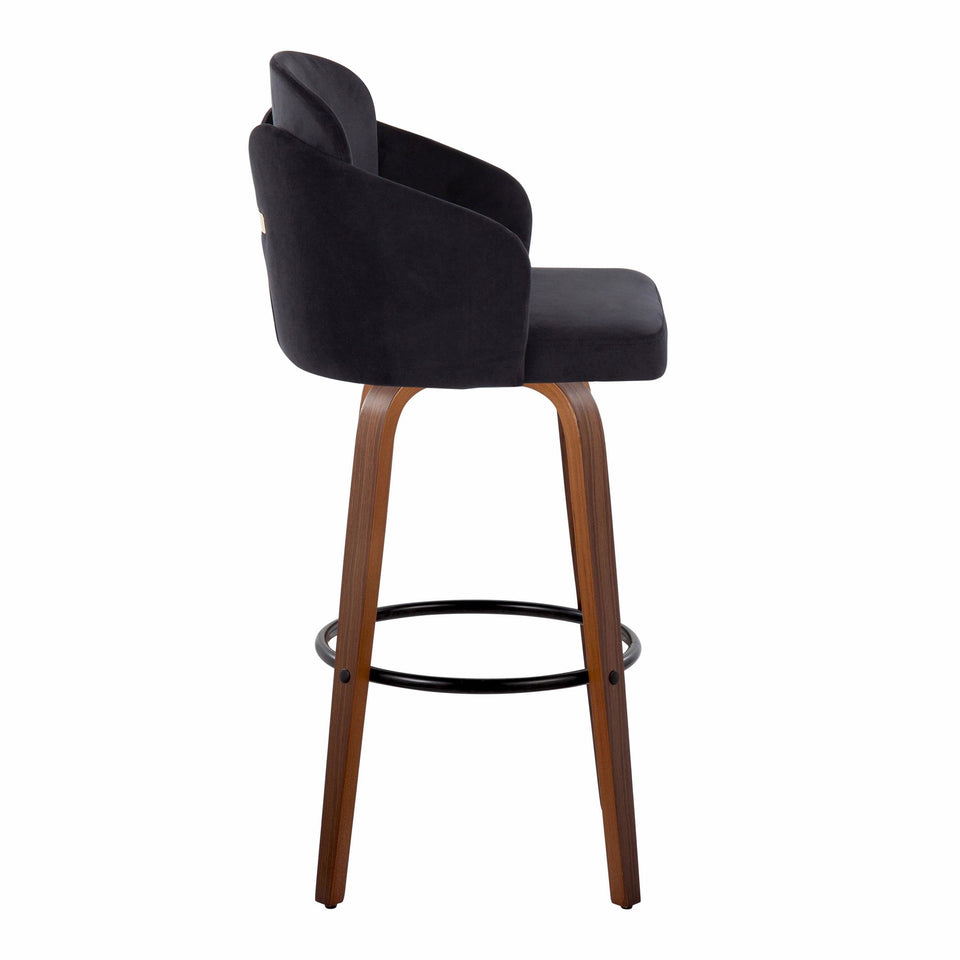 Dahlia 30" Fixed-Height Barstool - Set of 2