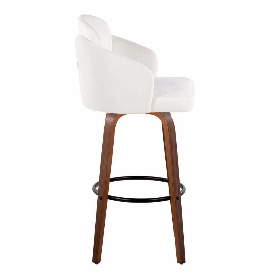 Dahlia 30" Fixed-Height Barstool - Set of 2