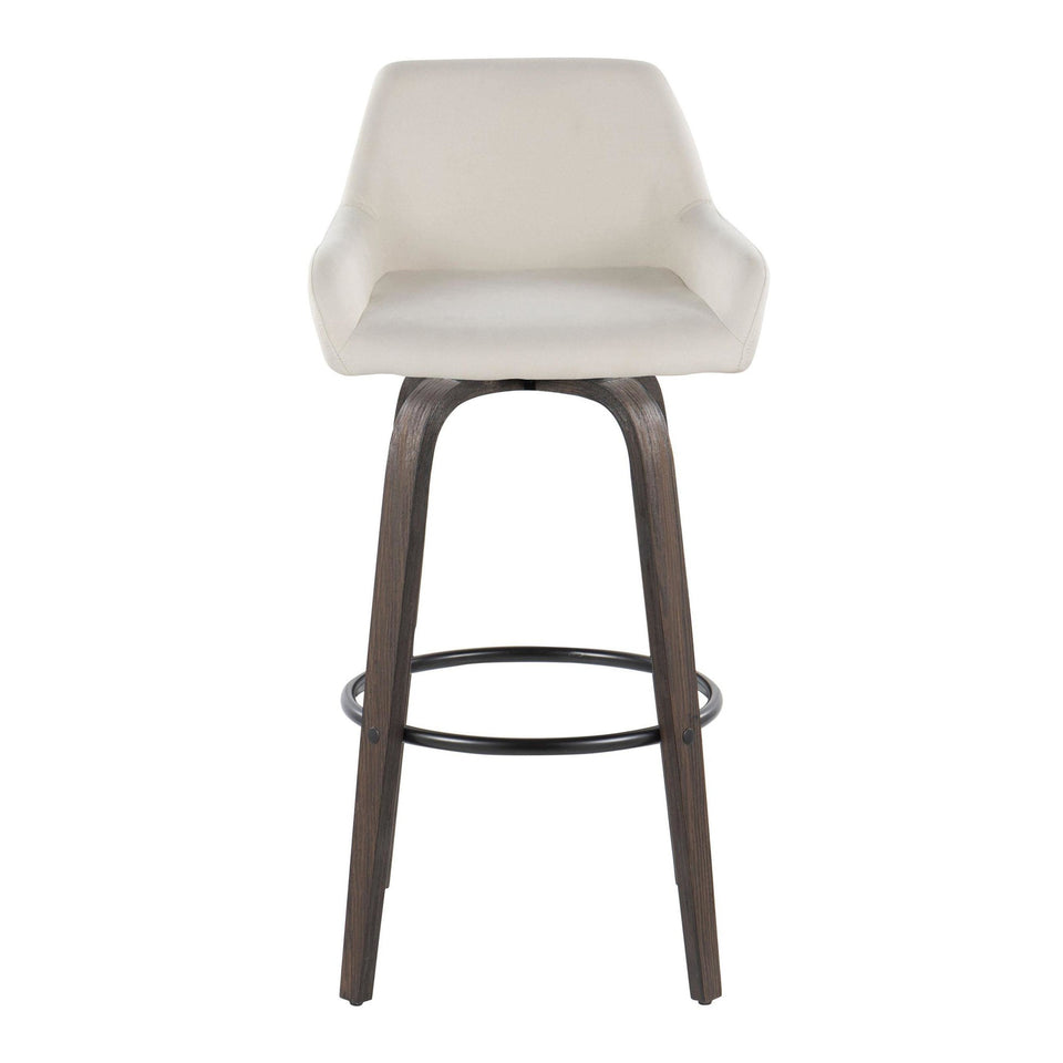 Daniella 30" Fixed-Height Barstool - Set of 2
