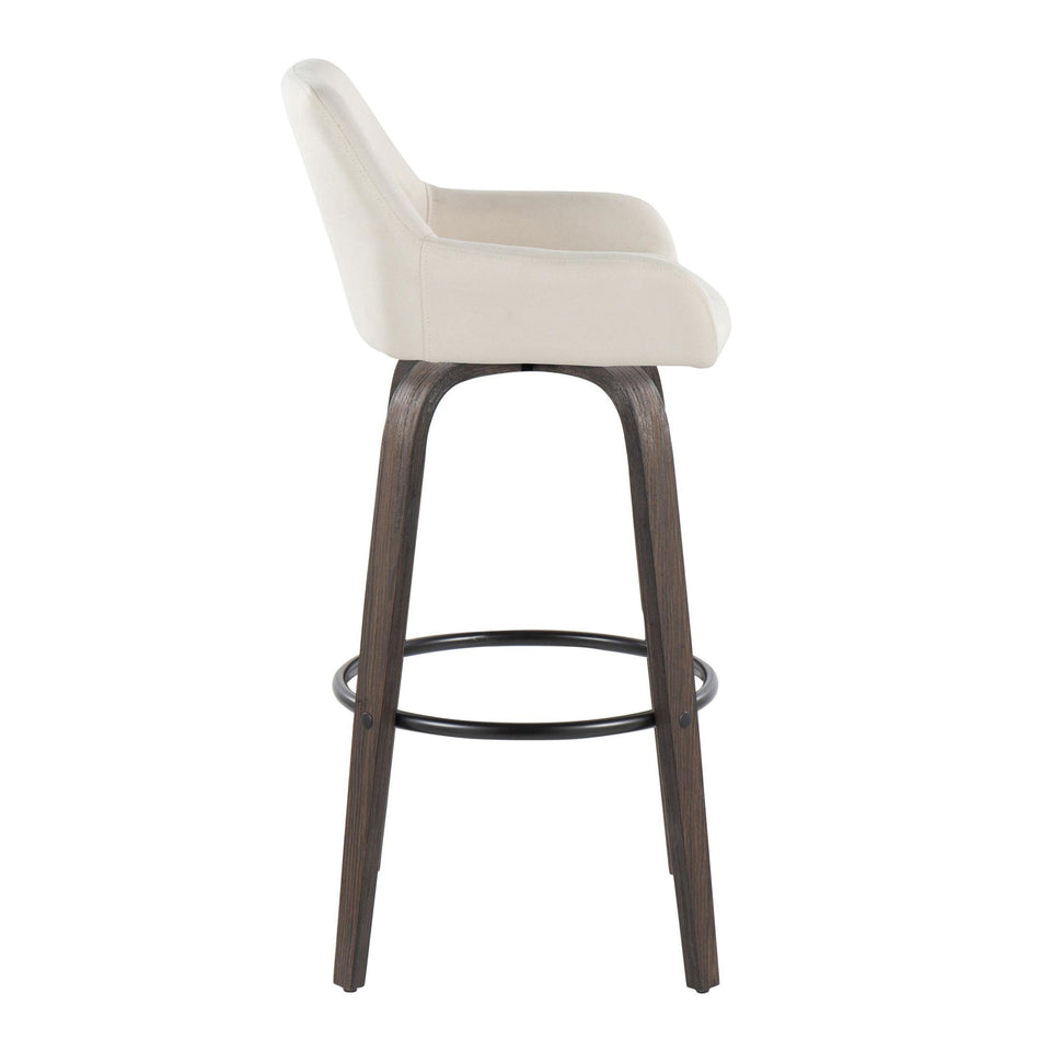 Daniella 30" Fixed-Height Barstool - Set of 2