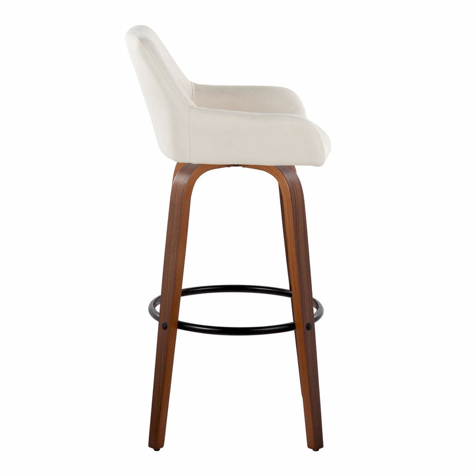 Daniella 30" Fixed-Height Barstool - Set of 2