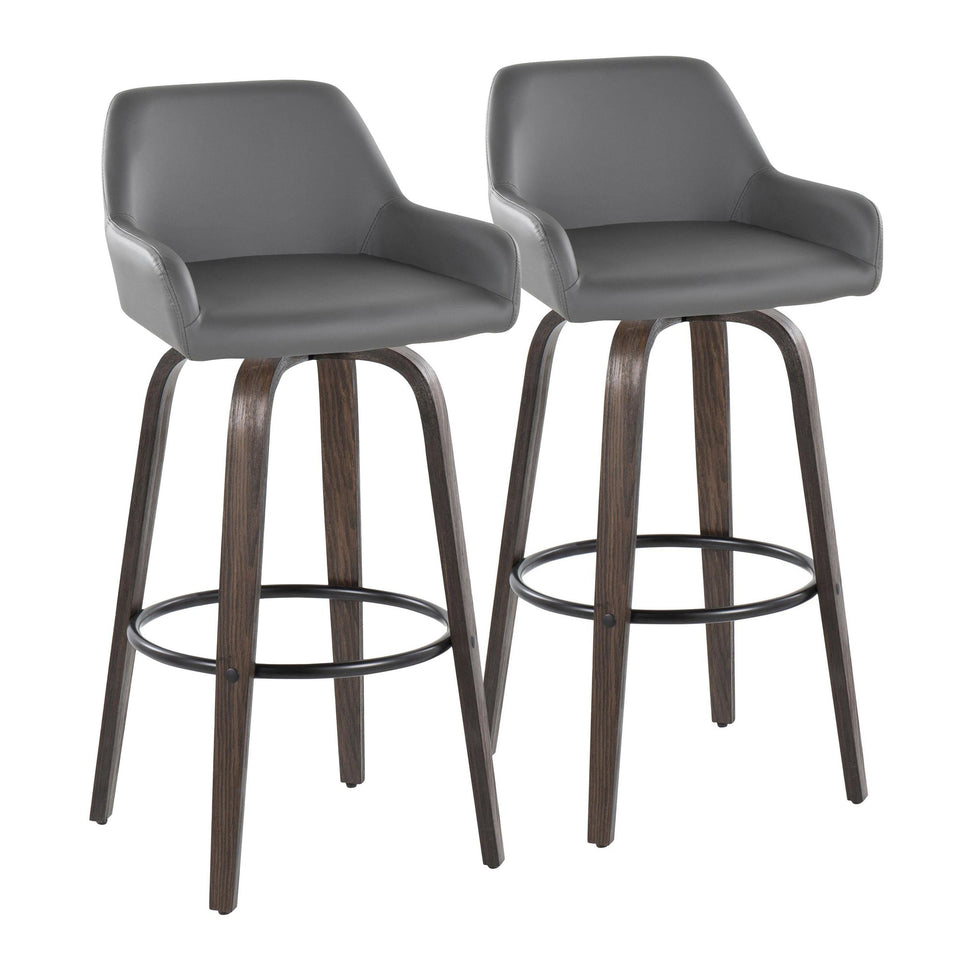Daniella 30" Fixed-Height Barstool - Set of 2