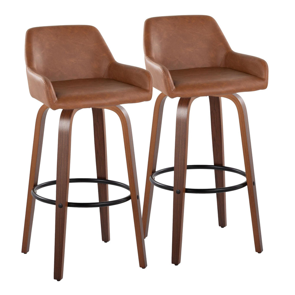 Daniella 30" Fixed-Height Barstool - Set of 2