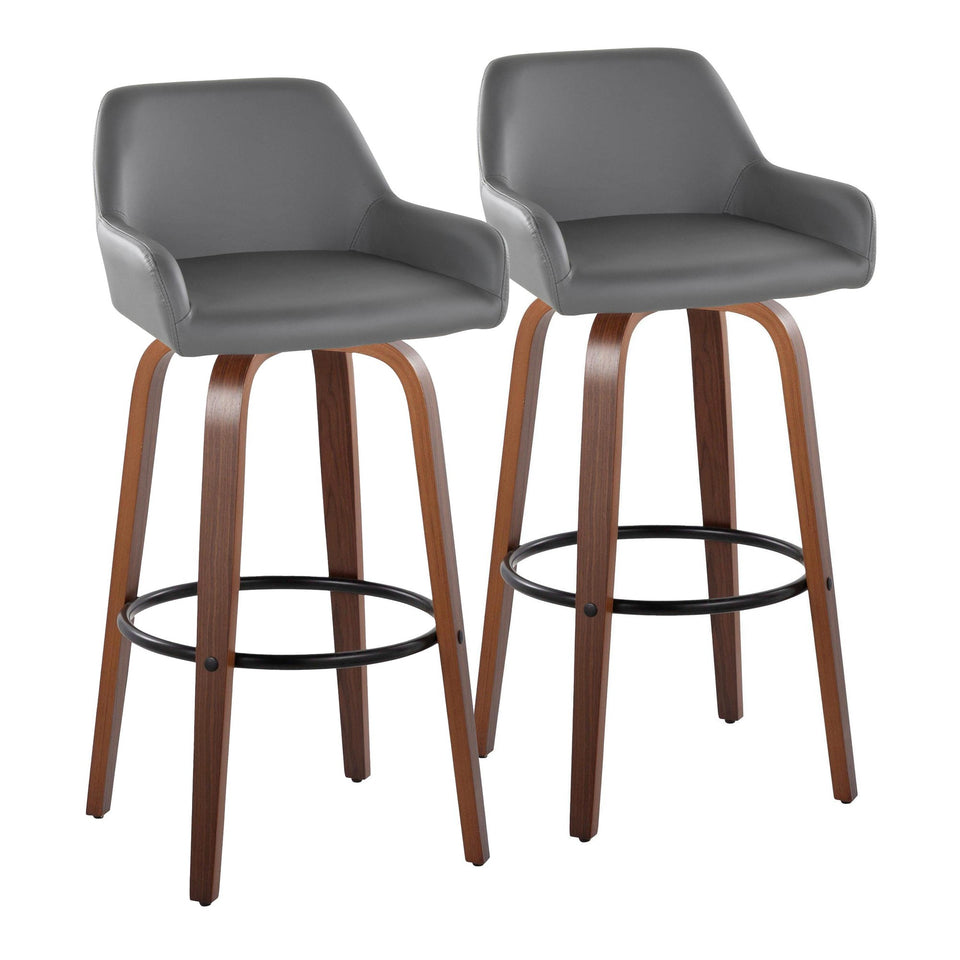 Daniella 30" Fixed-Height Barstool - Set of 2