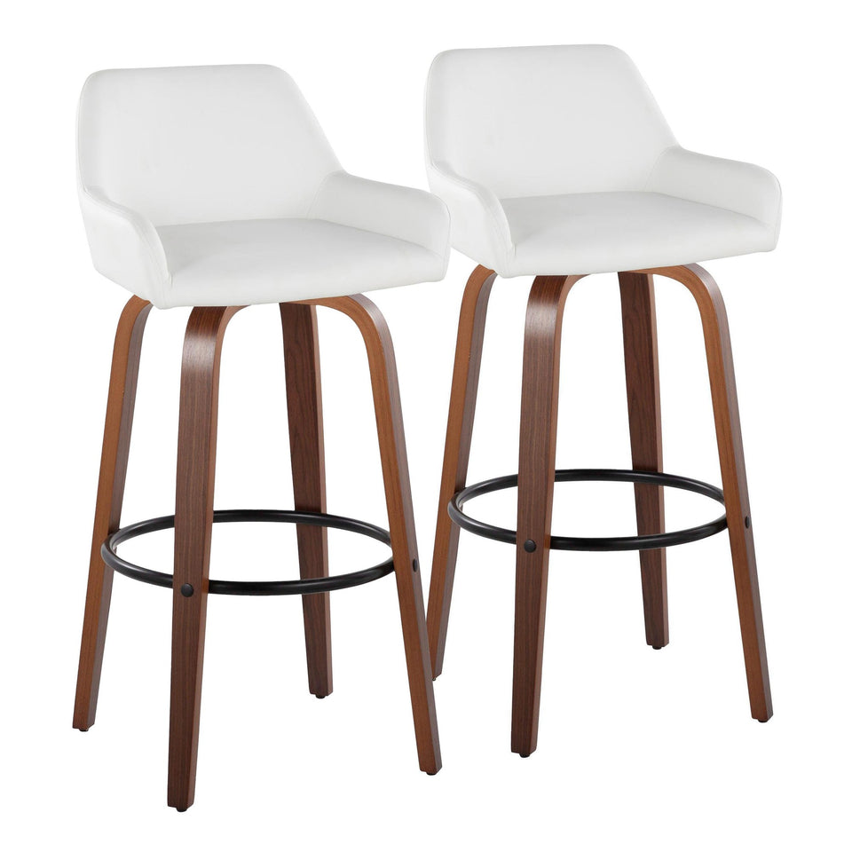 Daniella 30" Fixed-Height Barstool - Set of 2
