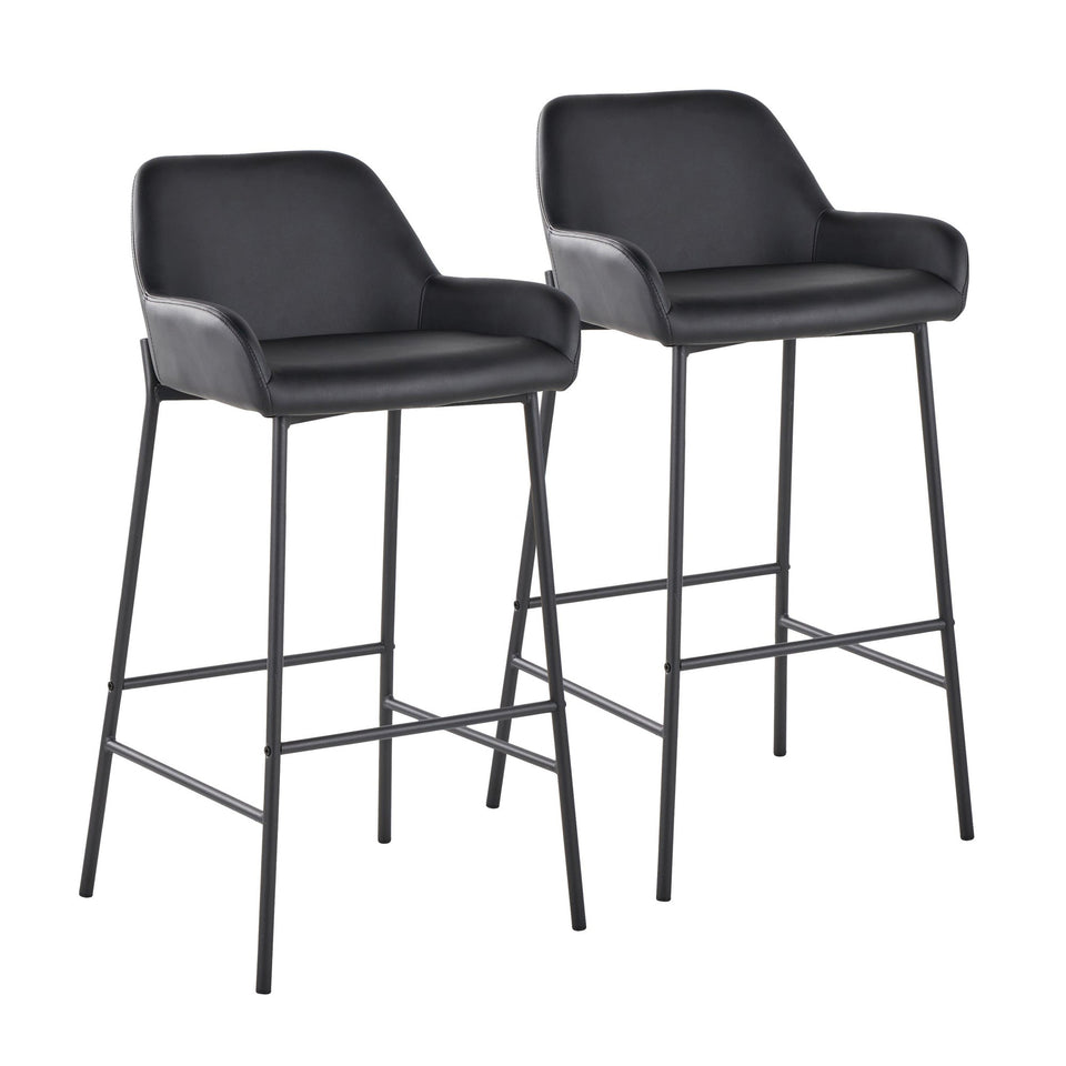 Daniella 30" Fixed-Height Barstool - Set of 2