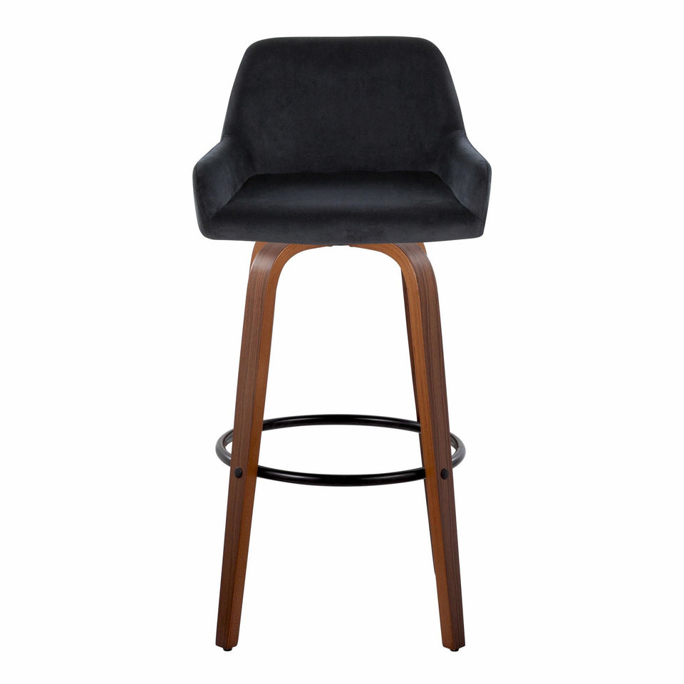 Daniella 30" Fixed-Height Barstool - Set of 2