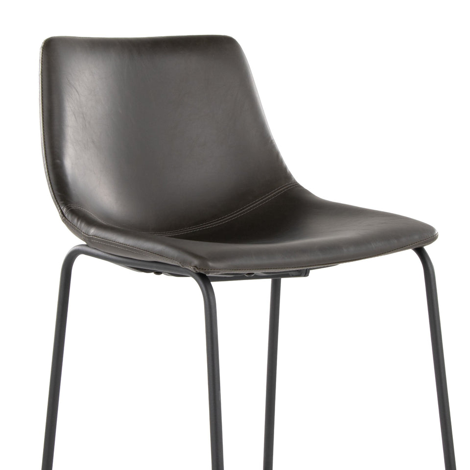 Duke 30" Fixed-Height Barstool