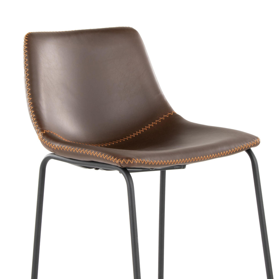 Duke 30" Fixed-Height Barstool