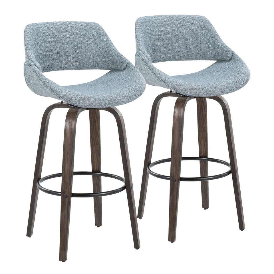 Fabrico 30" Fixed-Height Barstool - Set of 2