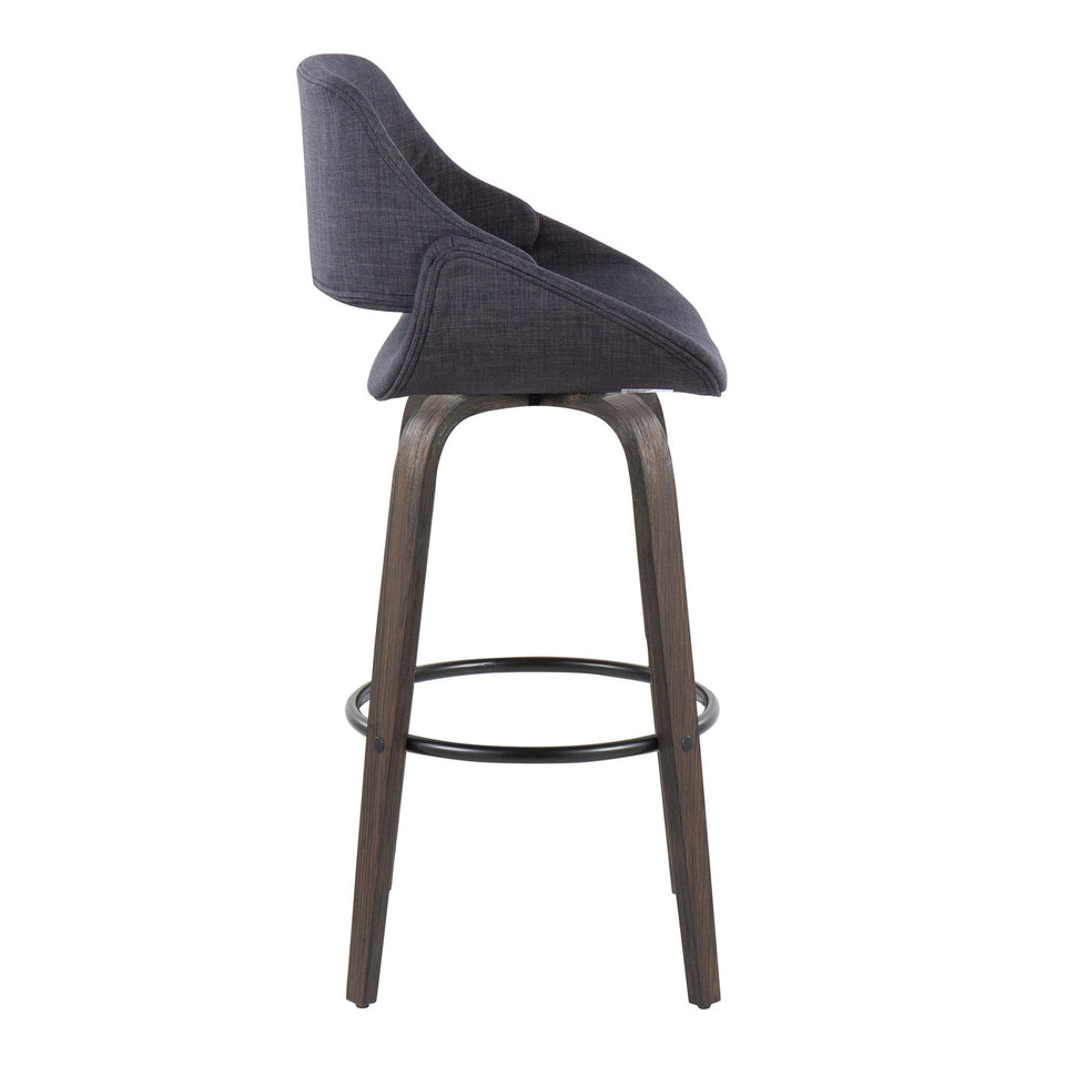 Fabrico 30" Fixed-Height Barstool - Set of 2