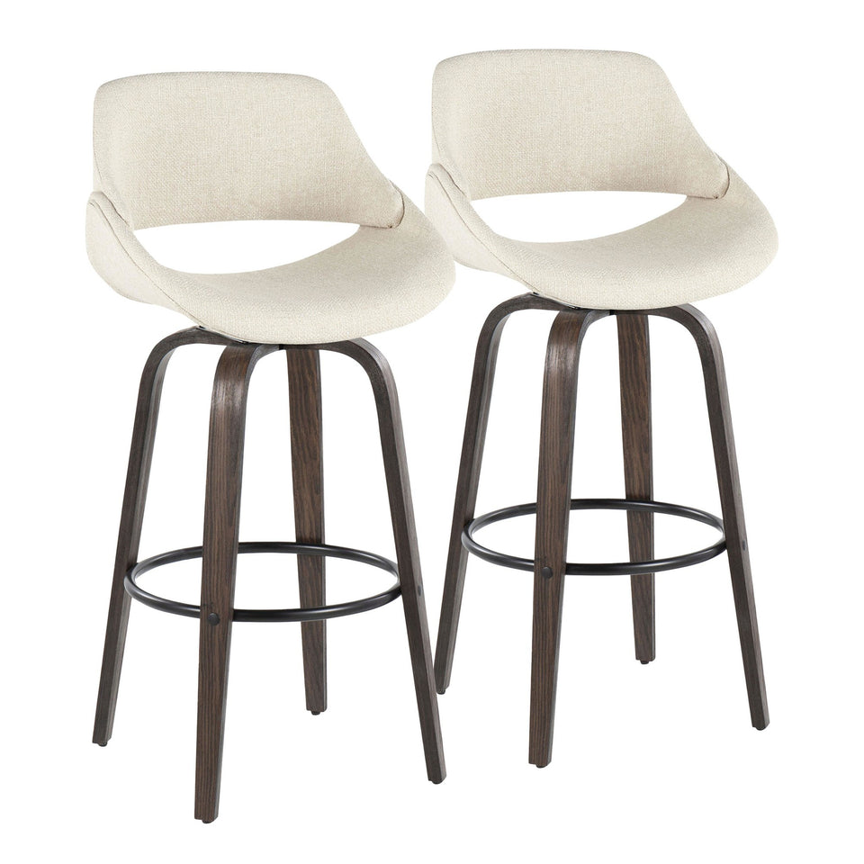 Fabrico 30" Fixed-Height Barstool - Set of 2