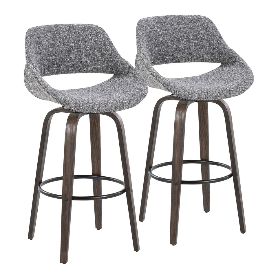 Fabrico 30" Fixed-Height Barstool - Set of 2