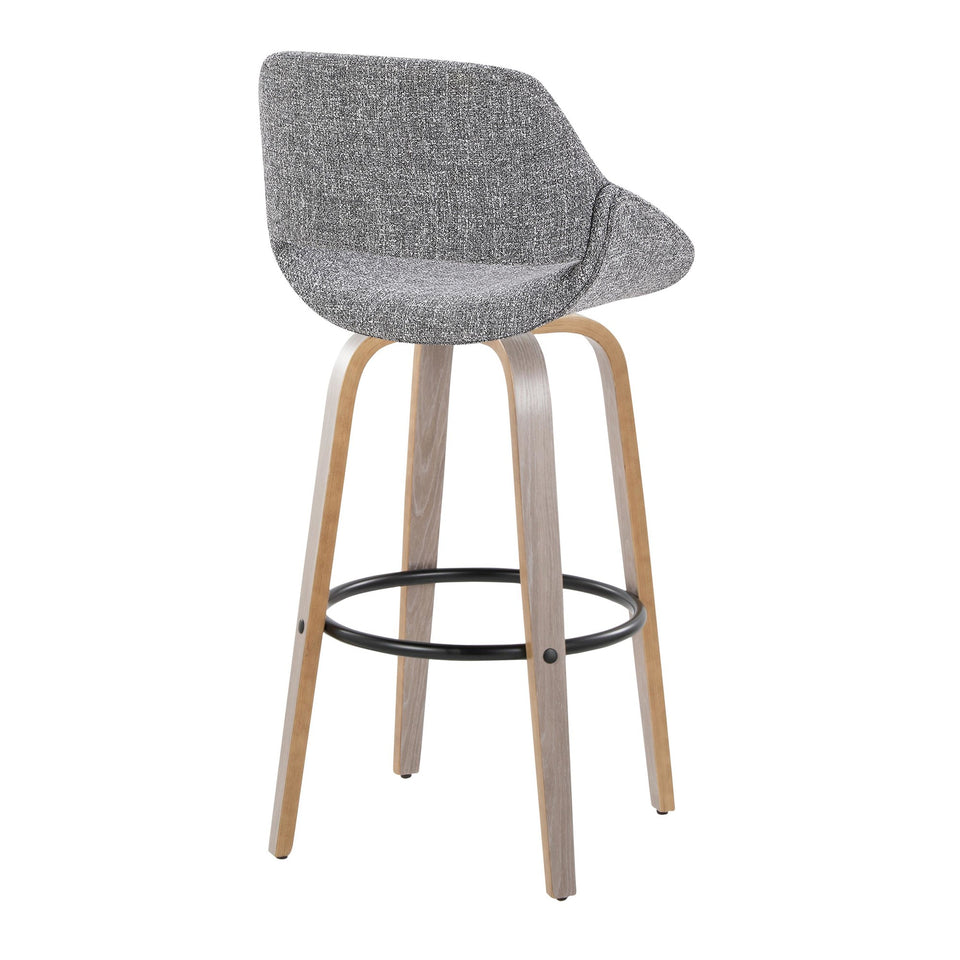 Fabrico 30" Fixed-Height Barstool - Set of 2