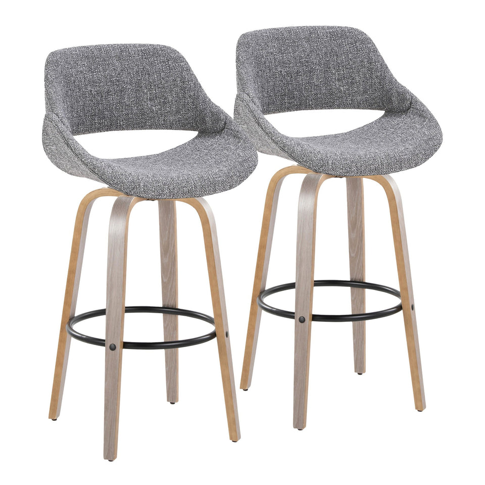 Fabrico 30" Fixed-Height Barstool - Set of 2