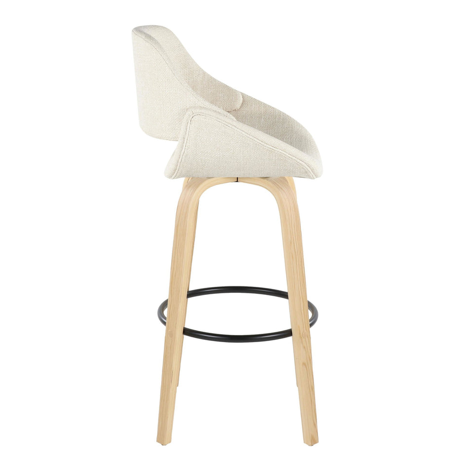 Fabrico 30" Fixed-Height Barstool - Set of 2