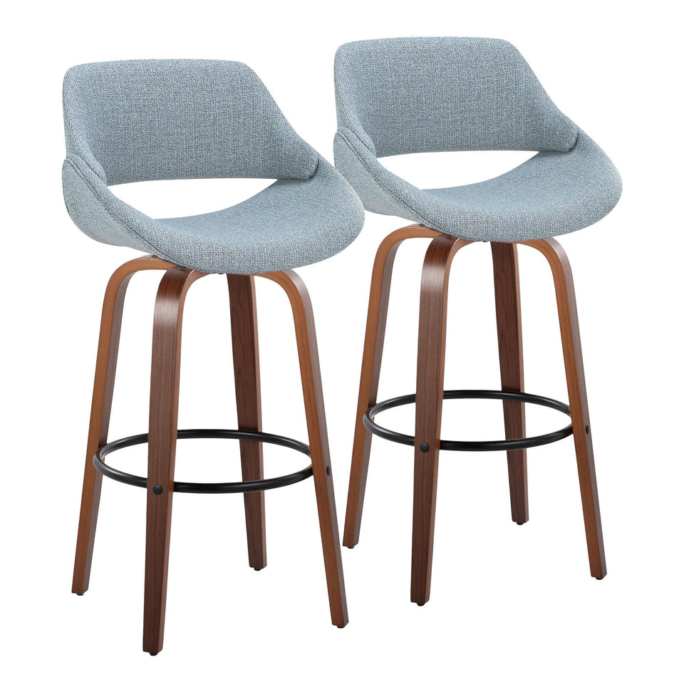 Fabrico 30" Fixed-Height Barstool - Set of 2