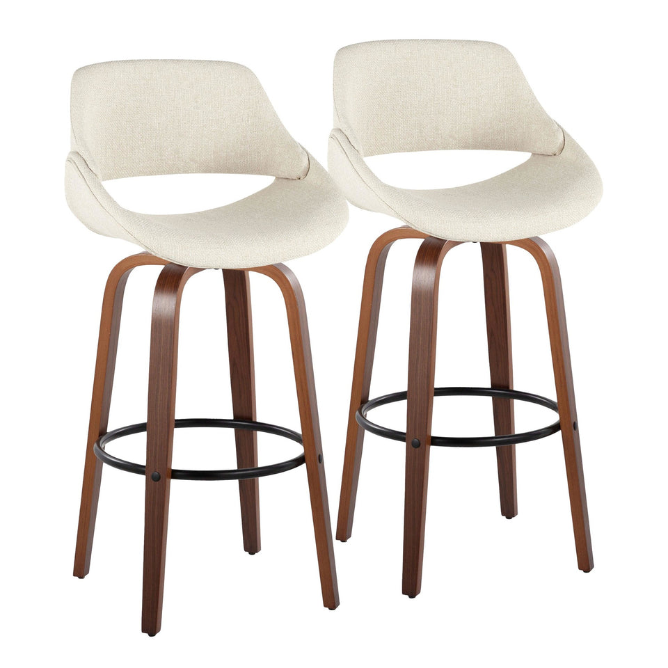 Fabrico 30" Fixed-Height Barstool - Set of 2