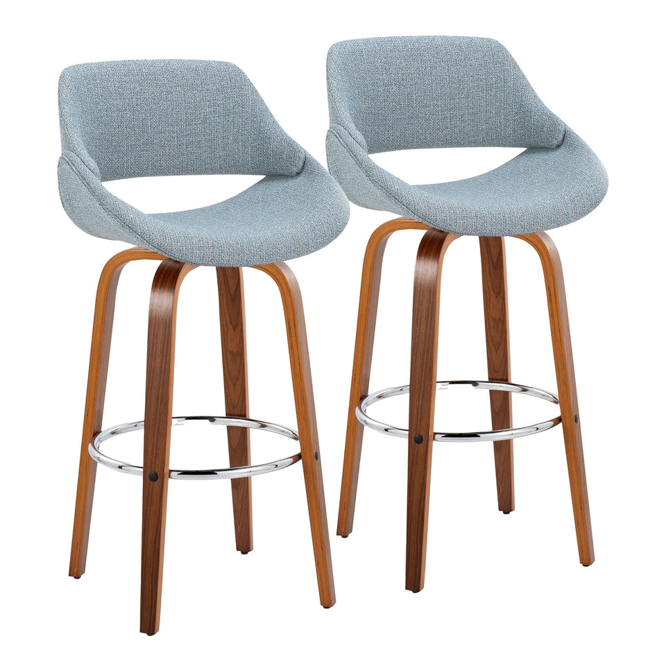 Fabrico 30" Fixed-Height Barstool - Set of 2