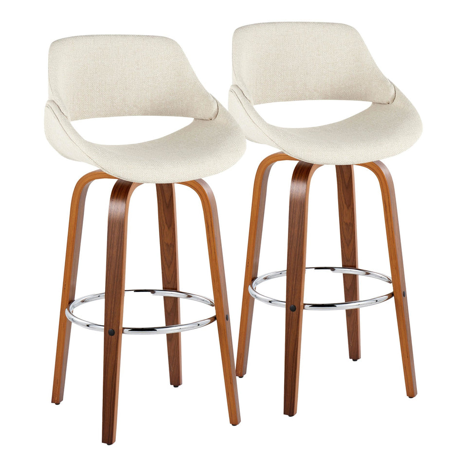 Fabrico 30" Fixed-Height Barstool - Set of 2
