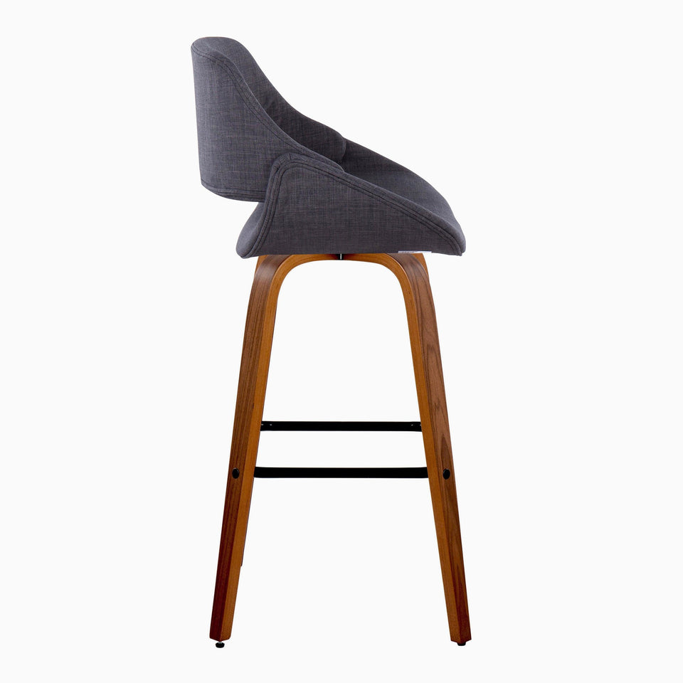 Fabrico 30" Fixed-Height Barstool - Set of 2