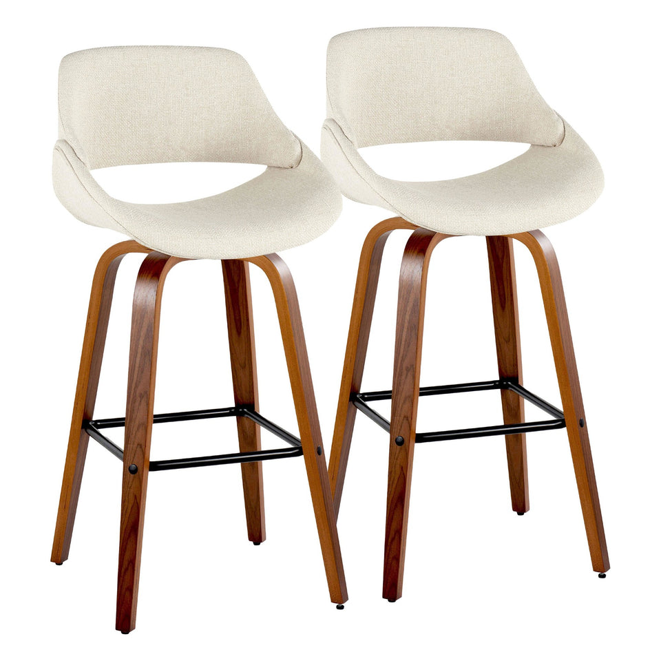 Fabrico 30" Fixed-Height Barstool - Set of 2
