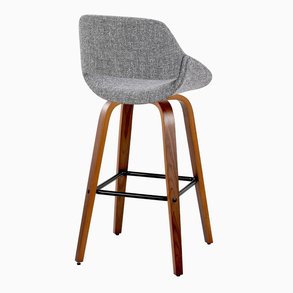 Fabrico 30" Fixed-Height Barstool - Set of 2