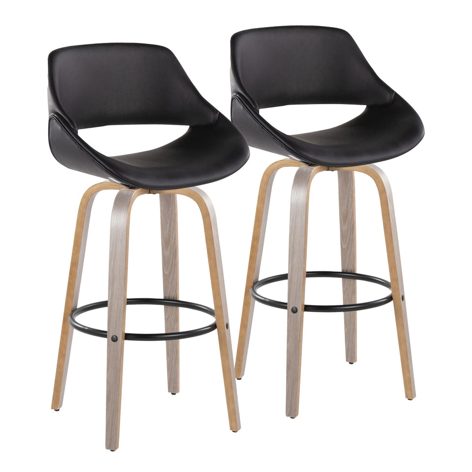 Fabrico 30" Fixed-Height Barstool - Set of 2