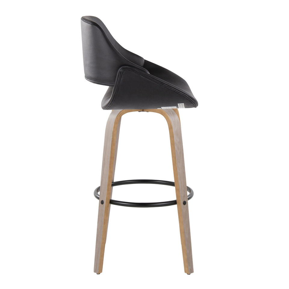 Fabrico 30" Fixed-Height Barstool - Set of 2