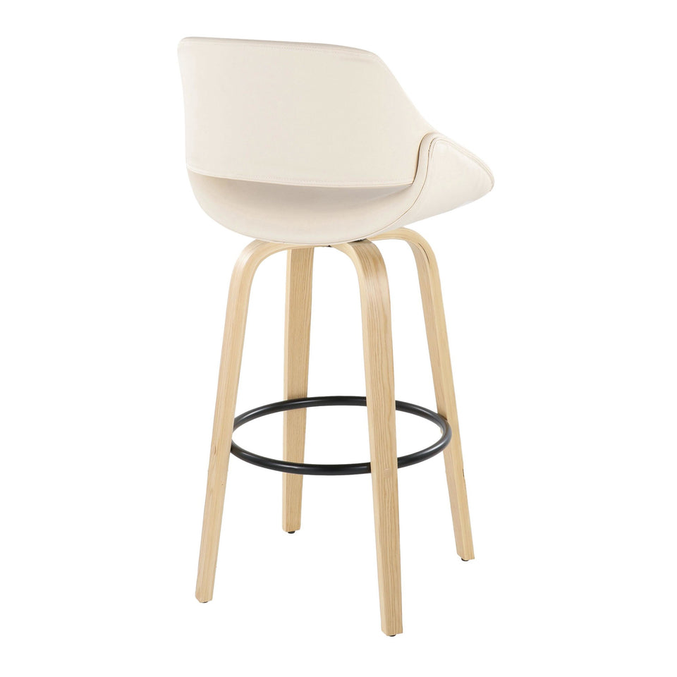 Fabrico 30" Fixed-Height Barstool - Set of 2