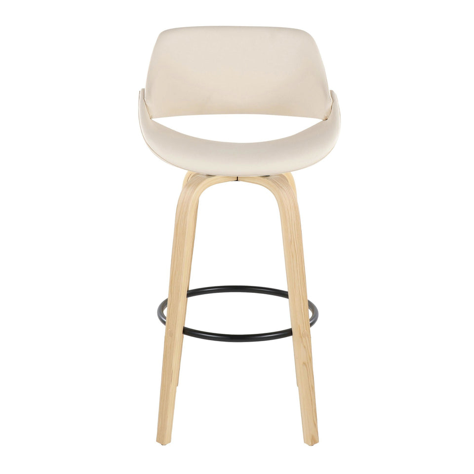 Fabrico 30" Fixed-Height Barstool - Set of 2