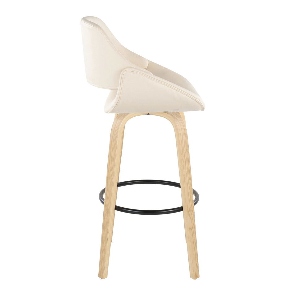 Fabrico 30" Fixed-Height Barstool - Set of 2