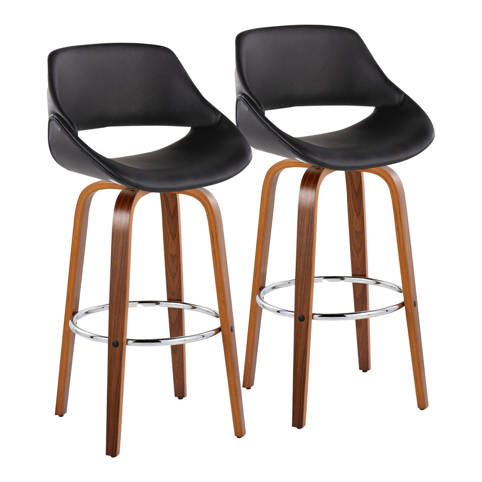 Fabrico 30" Fixed-Height Barstool - Set of 2