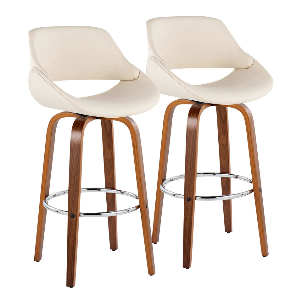 Fabrico 30" Fixed-Height Barstool - Set of 2