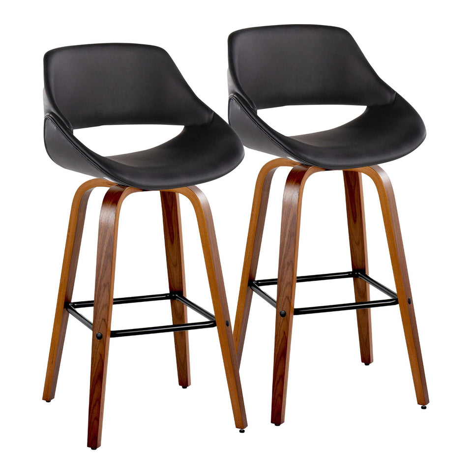 Fabrico 30" Fixed-Height Barstool - Set of 2