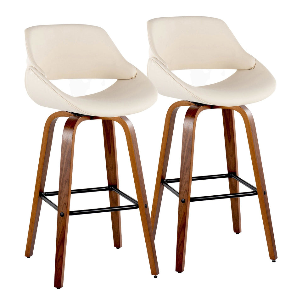 Fabrico 30" Fixed-Height Barstool - Set of 2