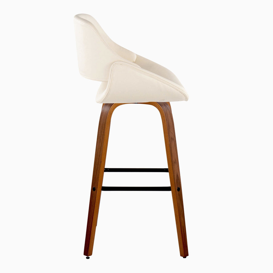 Fabrico 30" Fixed-Height Barstool - Set of 2