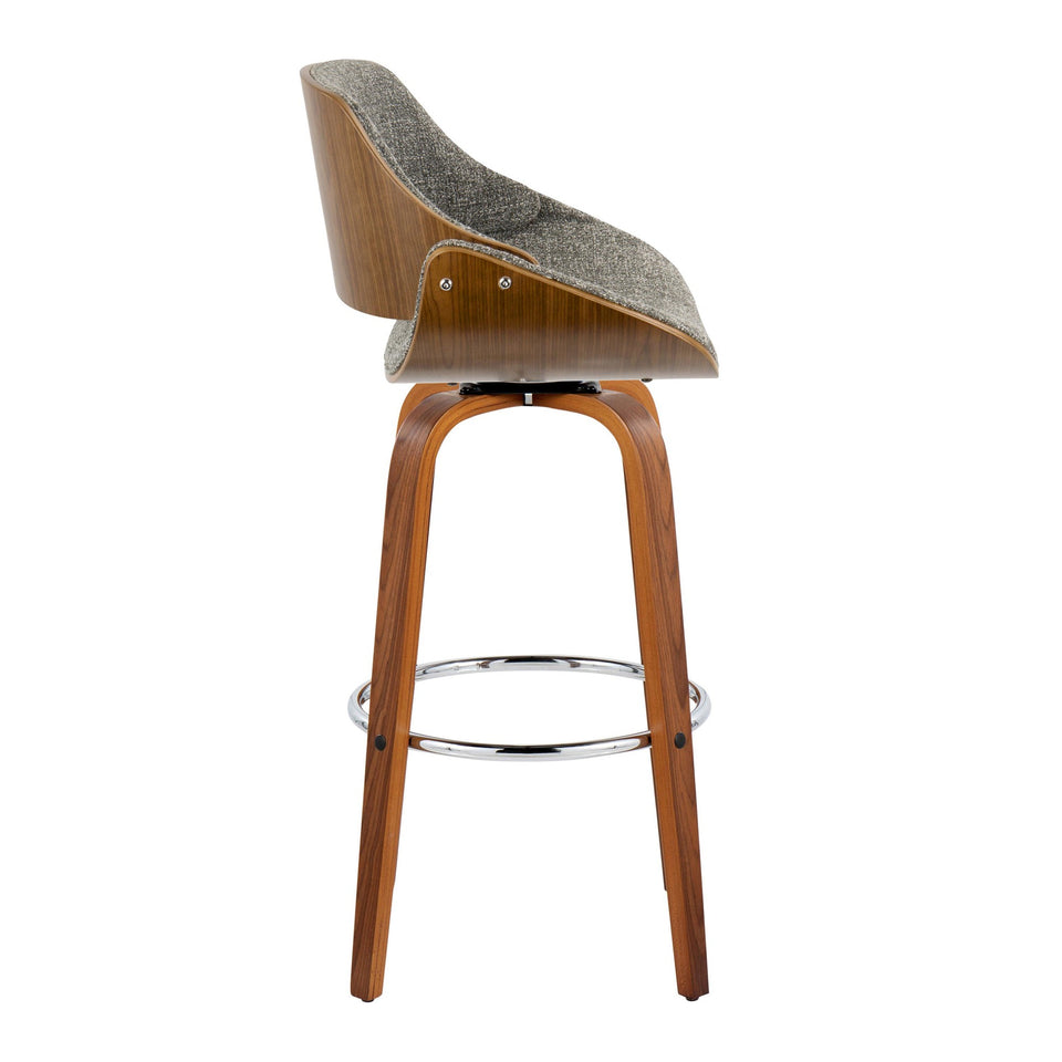 Fabrizzi 30" Fixed-Height Barstool - Set of 2
