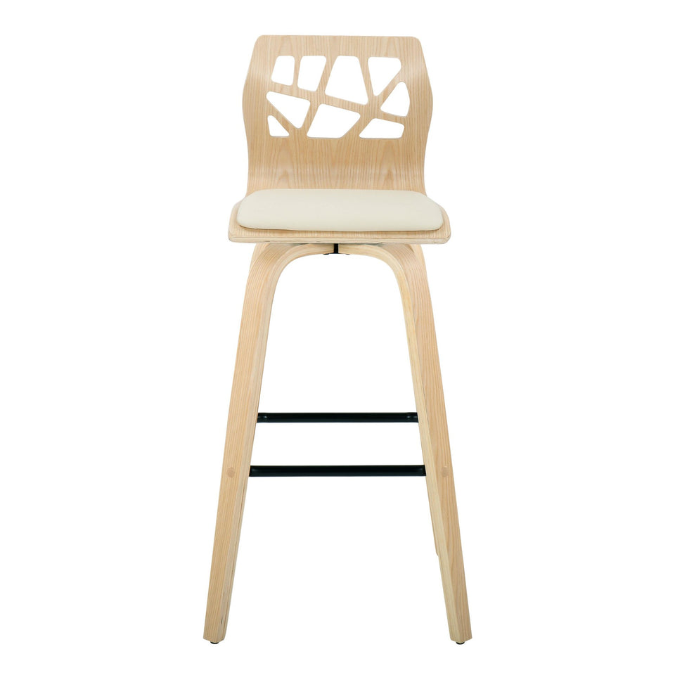 Folia 30" Fixed-Height Barstool - Set of 2