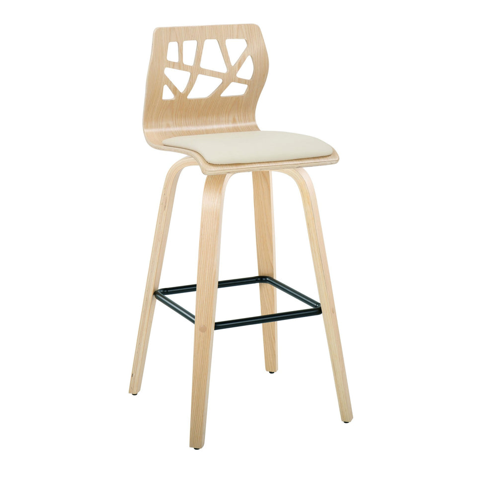 Folia 30" Fixed-Height Barstool - Set of 2