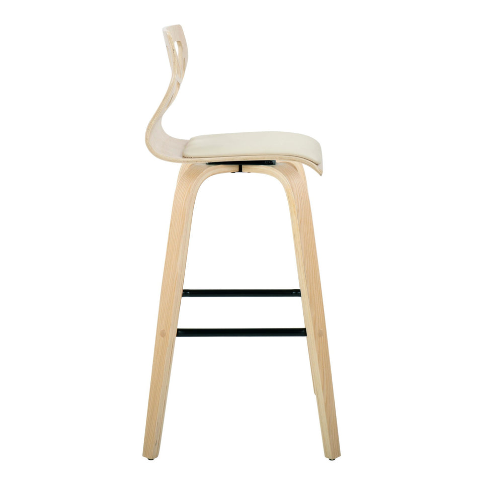 Folia 30" Fixed-Height Barstool - Set of 2