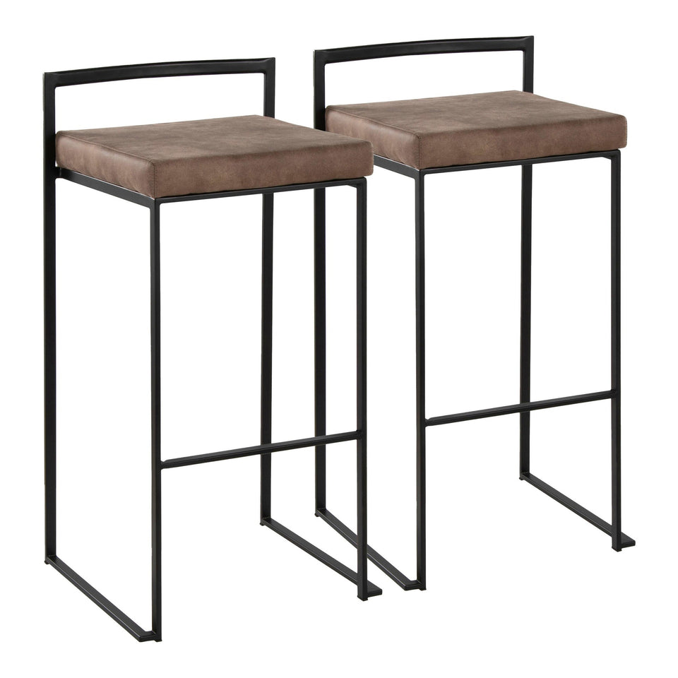 Fuji Stacker Barstool - Set of 2