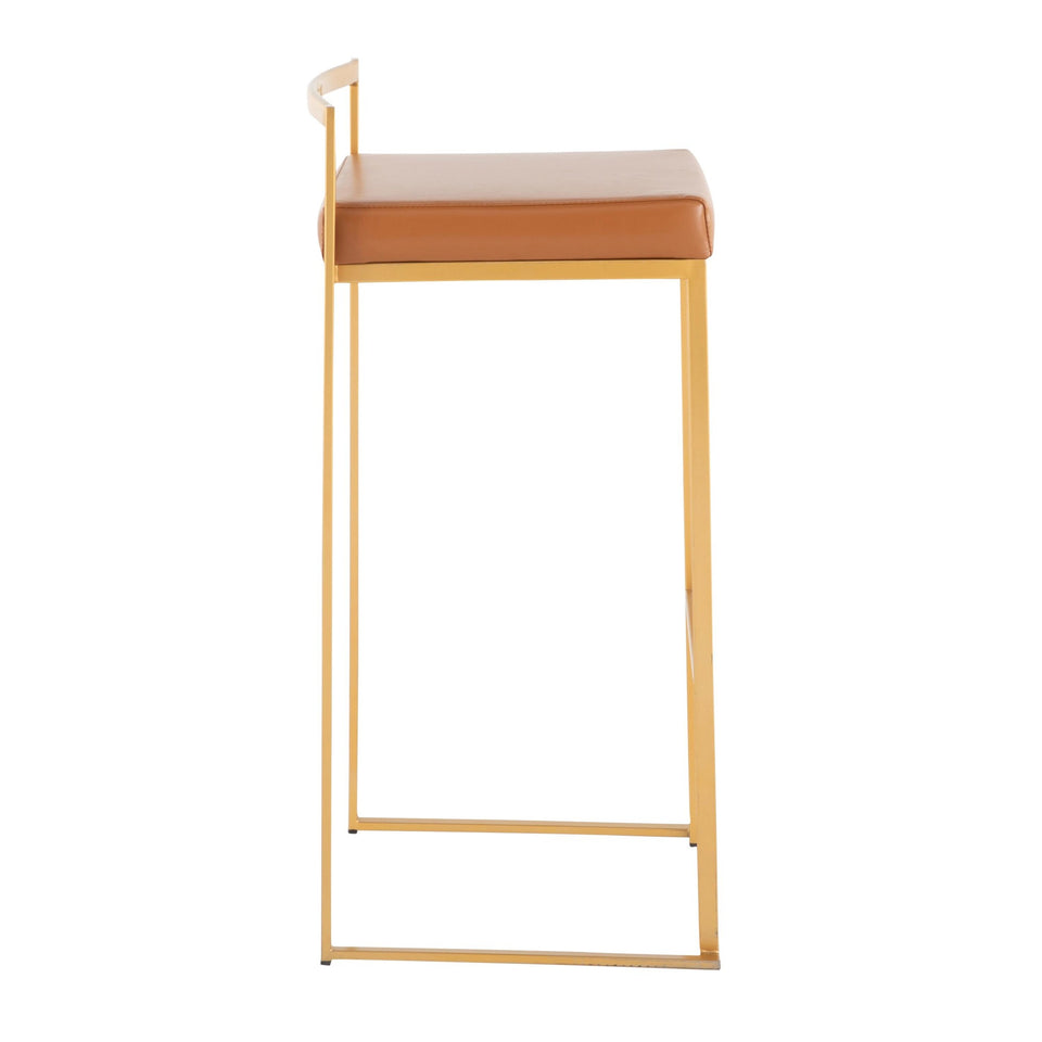 Fuji Stacker 30" Fixed-Height Barstool - Set of 3