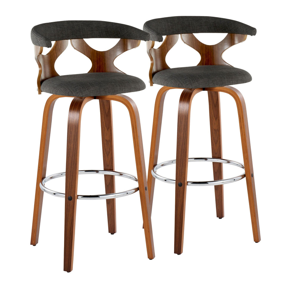 Gardenia 30" Fixed-Height Barstool - Set of 2