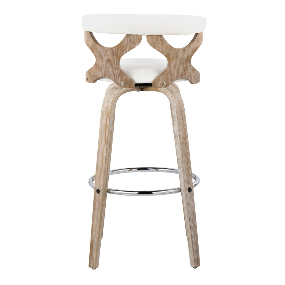 Gardenia 30" Fixed-Height Barstool - Set of 2