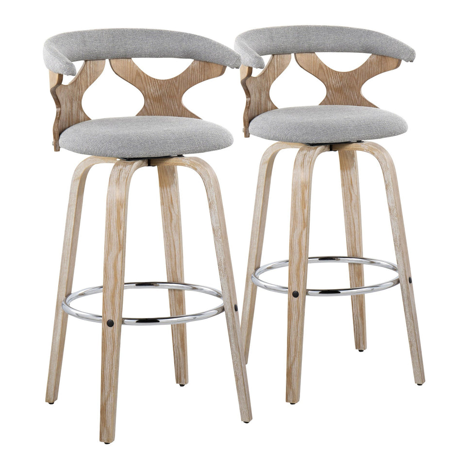 Gardenia 30" Fixed-Height Barstool - Set of 2