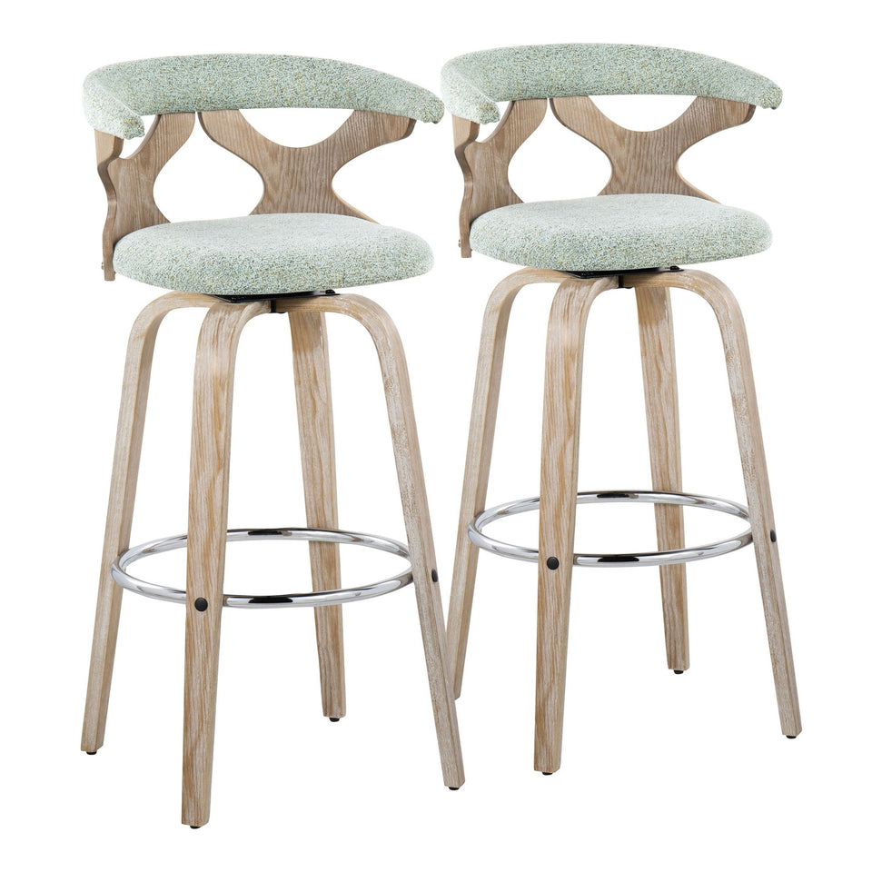 Gardenia 30" Fixed-Height Barstool - Set of 2