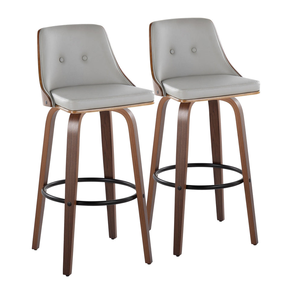 Gianna 30" Fixed-Height Barstool - Set of 2